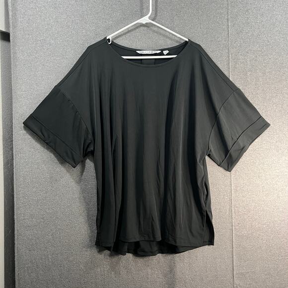 Girl With Curves Knit Perfect Tee Black Size 2X - Picture 1 of 8